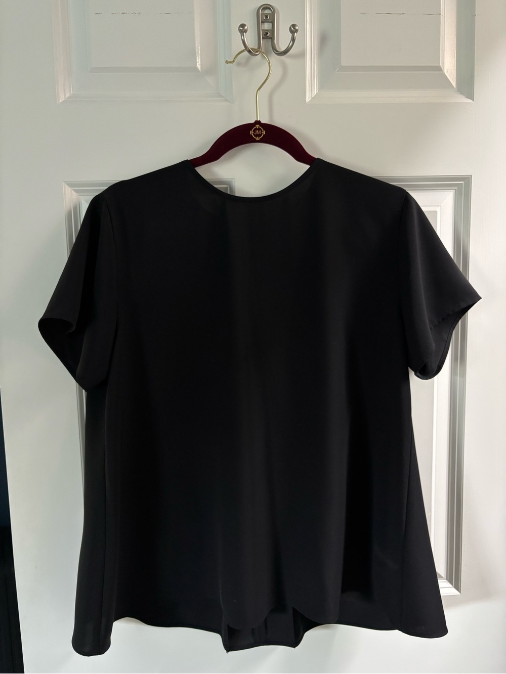 Uniqlo Black Short Sleeve Women's Top